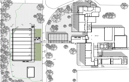 Sanierung Klassenzimmertrakt, Neubau einer Sporthalle und Infrastrukturmaßnahmen
